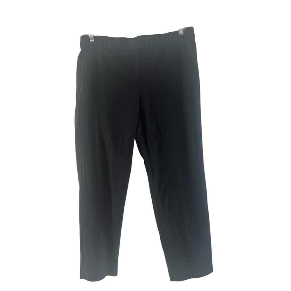 J. Jill Black Pull-On Slim Ankle Leggings Pants Stretch Comfort Petite 14